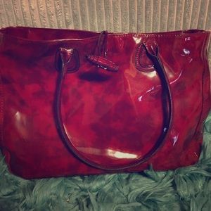 Large Red Shoulder Bag